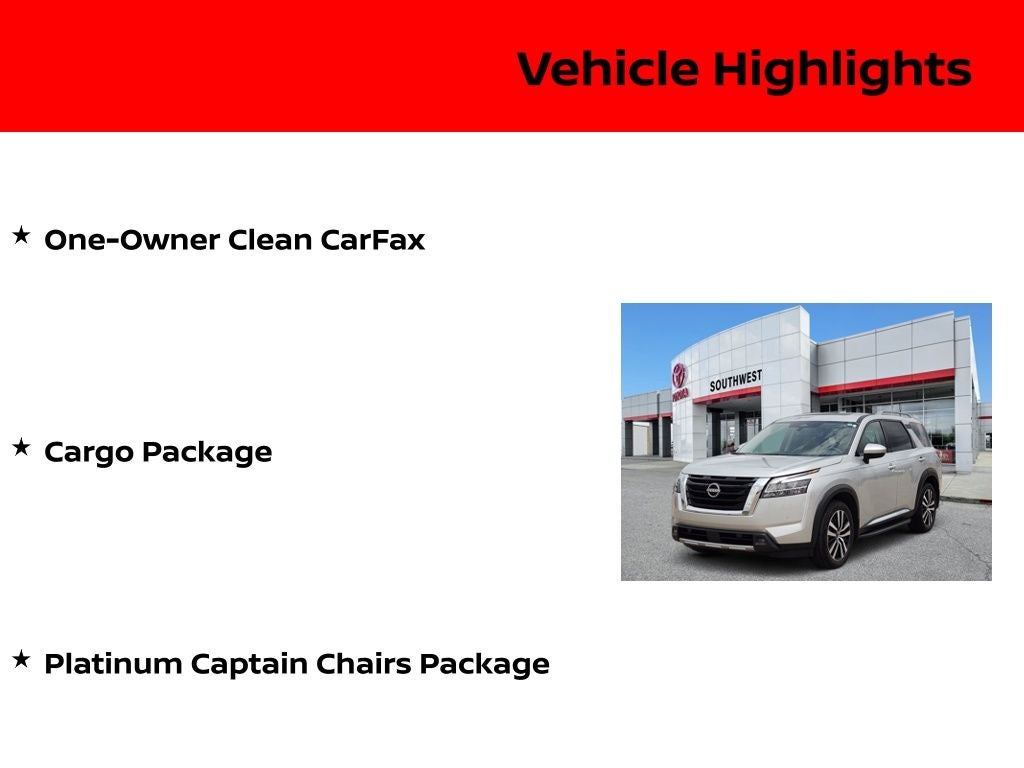 2025 Nissan Pathfinder Platinum