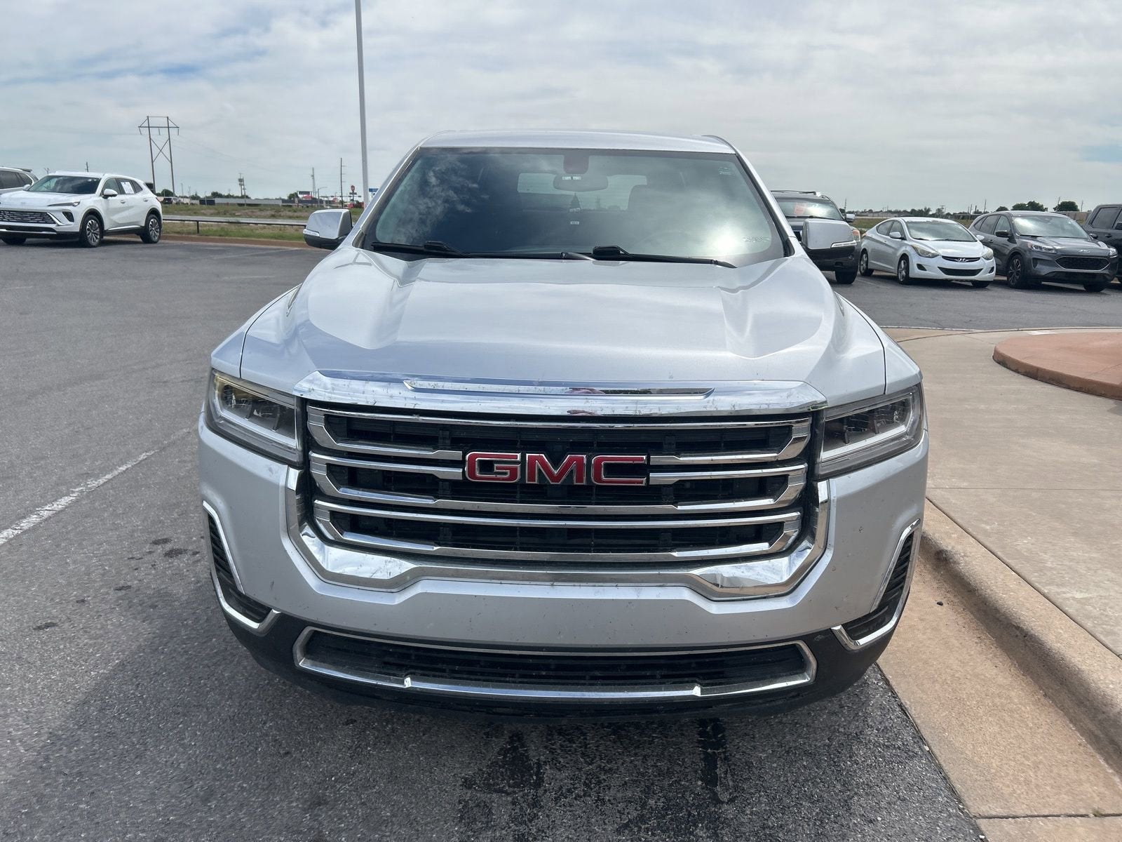 Used 2020 GMC Acadia SLE with VIN 1GKKNKLA6LZ229426 for sale in Lawton, OK