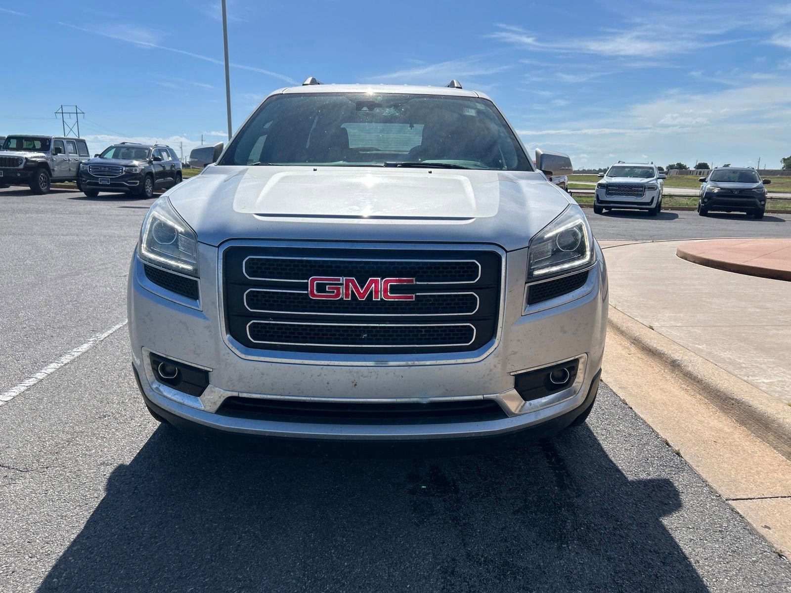 Used 2015 GMC Acadia SLT1 with VIN 1GKKRRKD5FJ387994 for sale in Lawton, OK