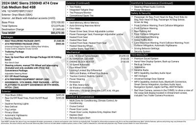 2024 GMC Sierra 2500 HD AT4