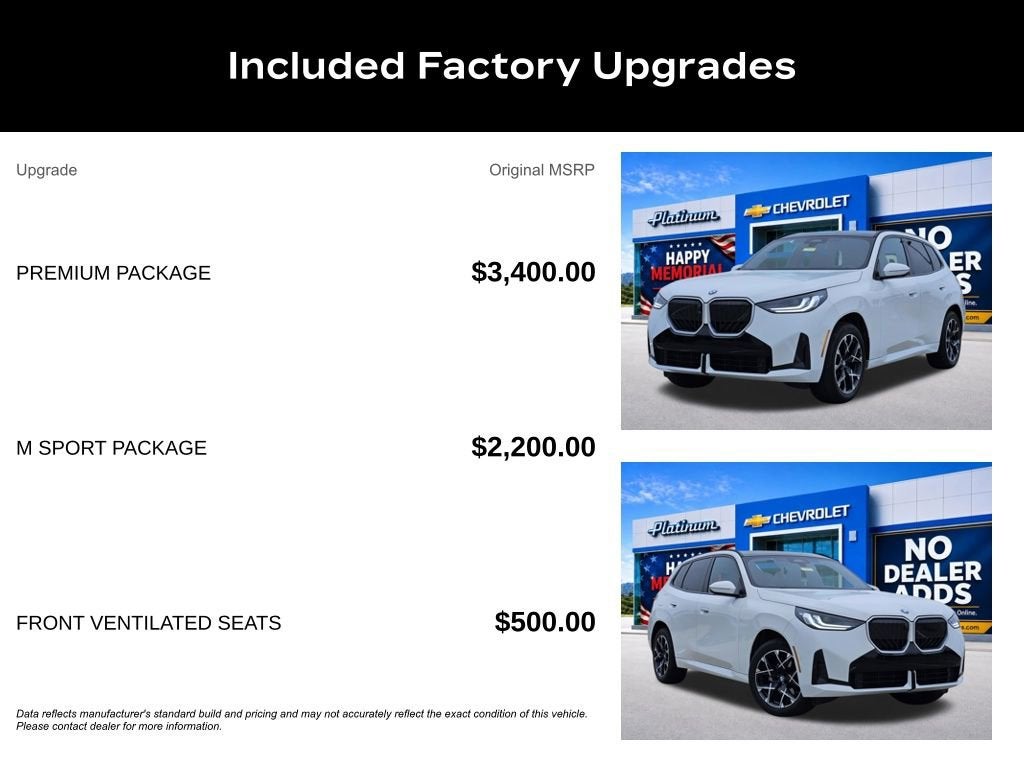 2025 BMW X3 30 xDrive